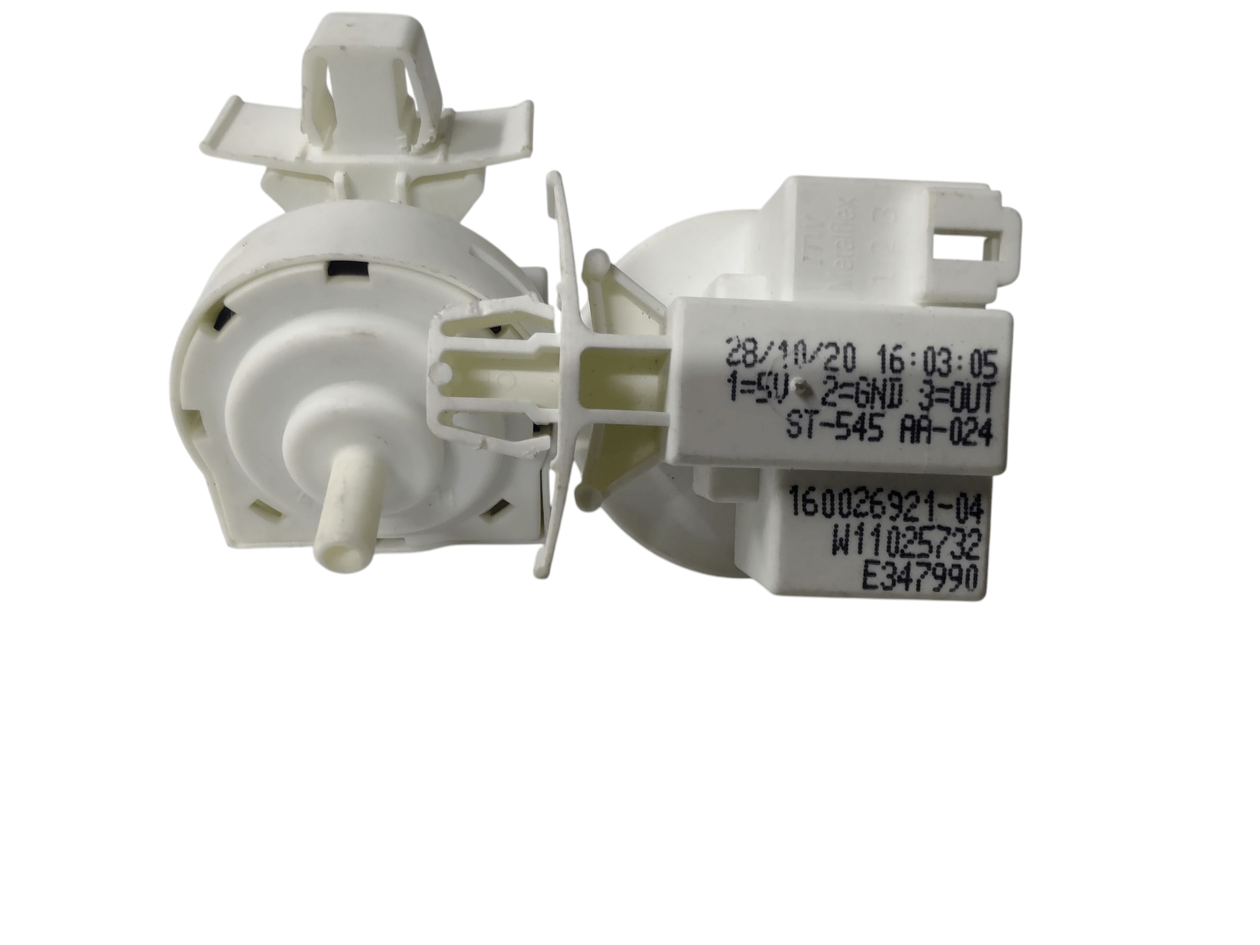 Прессостат (реле уровня воды) СМА Ariston, Indesit C00289362, 160026921 1 Прессостат (реле уровня воды) СМА Ariston, Indesit C00289362, 160026921