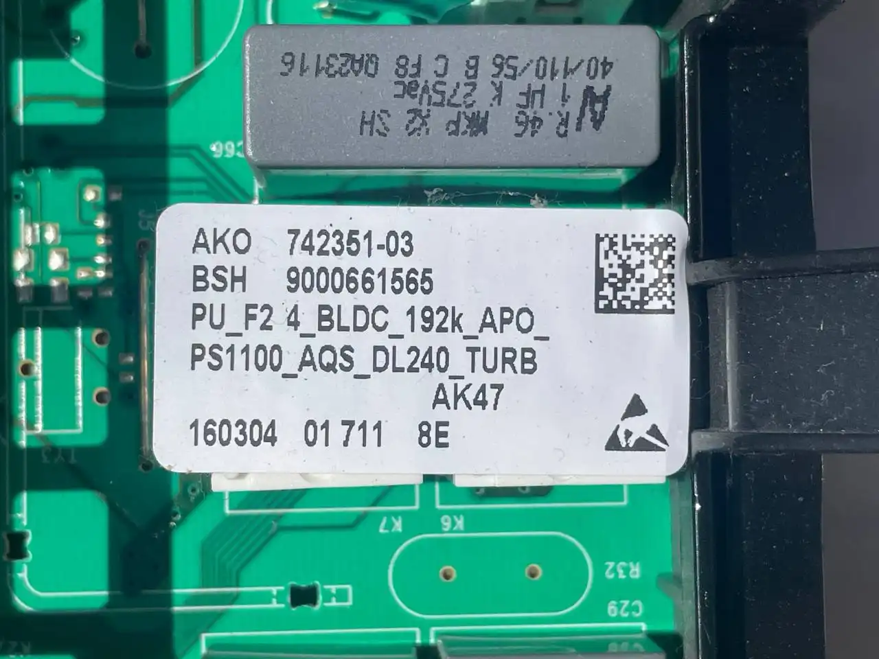 Модуль керування духової шафи Bosch / Siemens 9000661565 _ 742315-03 2 Модуль керування духової шафи Bosch / Siemens 9000661565 _ 742315-03 — изображение 2