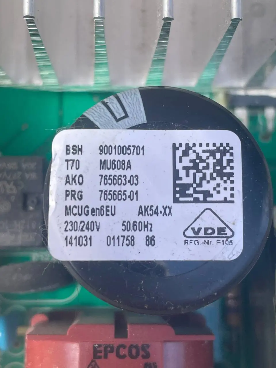 Інверторний модуль керування двигуном Bosch / Siemens 9001005701 MU608A 2 Інверторний модуль керування двигуном Bosch / Siemens 9001005701 MU608A — изображение 2